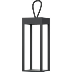 Klighten Dimmable LED Battery Table Lamp, Wireless Touch Rechargeable Portable Table Lamp with USB Charging Station, 3000 K Outdoor Waterproof Table Lamp for Indoor Outdoor Patio Decoration,