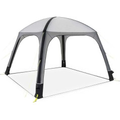 Kampa - Air Shelter 300 - Tents - Camping Accessories - Inflatable Activity Shelter - Travel Gadgets - Grey - 3 x 3 m