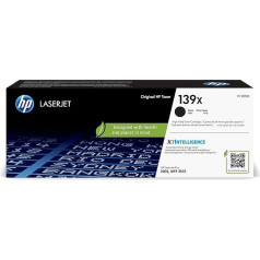 HP 139X (W1390X) Original LaserJet Toner Black (for LaserJet Pro 3001-3008dn/dw, LaserJet Pro 3001-3008dne/dwe, LaserJet Pro MFP 3101- 3108fdn/fdw, LaserJet Pro MFP 3101- 3108fdne/fdwe series)