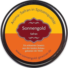 Sonnengold Ground Saffron Powder, Top Quality - Top Category 1 (20 g)