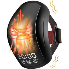 iKeener Knee Massager Osteoarthritis Electric with Heat and Vibration, FDA Approved, 210 Pieces, Cold Laser, Infrared Massager for Knee, Swelling, Stiffness Bands, Muscle Injury, Knee Pain