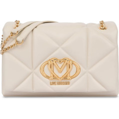 Love Moschino Ladies Ivory Shoulder Bag Jc4041pp1mlc0110, ivory