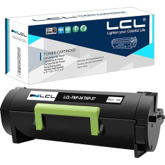 LCL Compatible Toner TNP34 TNP-34 TNP37 TNP-37 A63T01W A63T01H 20000Pages to Replace Konica Minolta Bizhub 4700P (Black)
