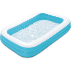 Summer Waves Pool, Inflatable Pool, Family Pool, Garden Pool, Rectangular Children's Pool, 3.05 m x 1.83 m x 46 cm