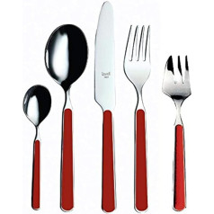 Mepra Stainless Steel Fantasia Kitchen Set, Set of 30, New Coral