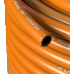 ap automotive 6mm Inner Diameter x 10 Metres Propane Butane LPG Gas Bottle Hose BBQ Camping Caravan Motorhome