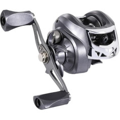 KXBGRUBXK LLEIIshen Baitcasting Angelrolle 8,1:1 Übersetzungsverhältnis Magnetbremssystem Angelrad Max Drag 11LB Angelrolle Pesca/1828