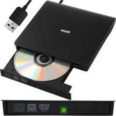 Ārējais disks + CD/DVD ierakstītājs 26083