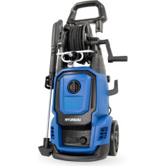 HYUNDAI HPW2000CE Pressure Washer Max. 160 Bar - 450 l/h, 2000 W, Twist-Proof 10 m Hose, Stainless Steel Lance with Adjustable Nozzle, Rotating Turbo Nozzle, Soap Bottle