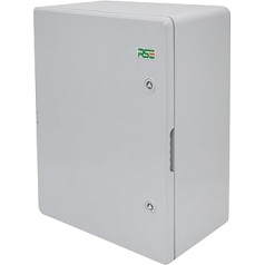 RSE Waterproof distribution box for outdoor use, IP65, ABS plastic housing, outside, switch box, power box, garden socket box, 200 x 300 x 130 mm