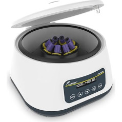 LAB FISH PRP LC-400 Juicer 2 ml/5 ml/10 ml/15 ml Laboratory Tubes, Speed Control 500 - 4000 rpm, Max. 1717 x g, Timer Function 30 Seconds - 59 Minutes