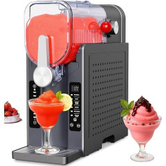 GAYAYAS Slush-Maschine für Zuhause, All-in-One-Slush-Maschine ohne EIS für Zuhause, Softeismaschine mit Selbstreinigung, für Margaritas, Milchshakes und mehr, selbstreinigend