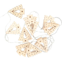 Levitantes LED-Holzbaum, 1,35 m, warmes Licht, ideal für Weihnachtsdekorationen und gemütliche Atmosphäre.