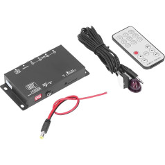 KIMISS Vehicle Digital Video Recorder, Car DVR Video Recorder Kit, Mobile Digital Video Recorder 4 Channel Mini MDVR 1080P for School Buses, Tankers, Engineering Vehicles