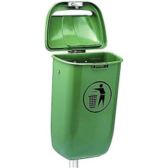 Maya Professional Tools 04002 Weber Post Mounted Bin 50 L