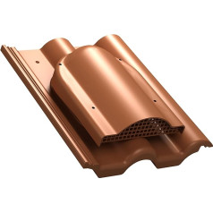 Flat Fan for Braas-Frankfurter, Benders-Mecklenburger, ProDach-Doppelrömer | Bleed, Ventilation Brick, Pan Roof Pan, Flat Fan, Roof Tile