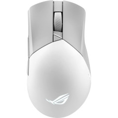 ASUS ROG Gladius III Wireless AimPoint White RGB Gaming Mouse (ROG AimPoint Optical Sensor, 36,000 DPI, 650 IPS, ROG Micro Switches, Ergonomic, 2.4 GHz, Bluetooth, USB, White)