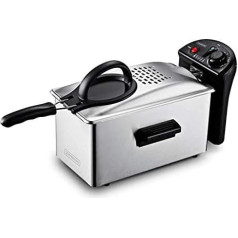 Kitchencook Kfry Semi-Pro Fryer Stainless Steel 2100W 3L with Glass Window
