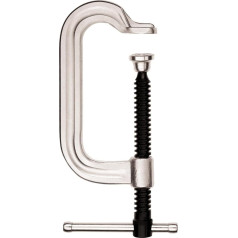 Bessey VC6 C-Clamps, Grey/Silver, 150/75 mm