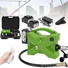 RSPPPJQ High Pressure 70MPa 10152PSI Electric Hydraulic Pump Unit with Indicator Double Acting with 10M Remote Control Ideal for Punching, Bending, Lifting Machines