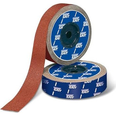 Sait 16030 RI-Saitex EA-F Industrial Abrasive Cloth Rolls 100mm x 50mm 100 Grit