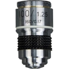 Accessories for Laboratory Microscopes Achromatic Microscope Lens 100x 185 Biological Microscope 100/1.25 160/0.17 Oil and Spring Achromatic Lens