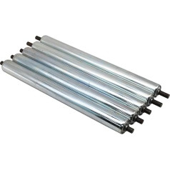 Förderrollenrad for Industrieanlagen 5Er-Pack, Hochleistungs-Förderrollen, Ersatzrollen for Förderbänder aus Edelstahl