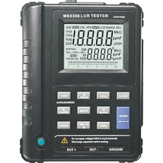 LCR Bridge, Handheld Auto Range Digital LCR Meter Bridge Test Inductance Capacity Resistance Meter Dual LCD Display