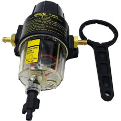 UF10K Kraftstofffilterelement, UF-10K Wasserabscheider Set mit transparenter Schale, Außenbordmotor (TYPE3)
