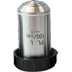 Mikroskop-Zubehör, 5 x 10 x 20 x 50 x 1 Stück, Mikroskop-Objektivlinse, Haltbarkeit und zuverlässige Leistung (100 x)