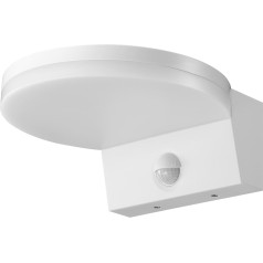 ASPEN LED 15W, dārza gaismeklis ar PIR kustības sensoru, 1300lm, IP65, 4000K, balts