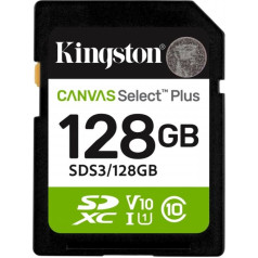 128 gb canvas select plus gen3 150mb/s sd atmiņas karte