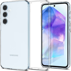 Spigen Aizmugurējais korpuss priekš Samsung Galaxy A55 5G Liquid Crystal - caurspīdīgs