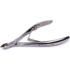 Semilac Professional Cuticle Remover with Precise 5 mm Blades - Cuticle Nippers Made of Surgical Stainless Steel - Ideal Nail Scissors - Handy and Comfortable to Use