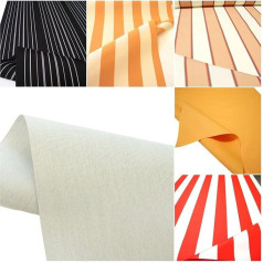Tolko Sun Protection Awning Fabrics Sold by the Metre for Patio Canopy and Shading | with UV Protection 50+ | Waterproof, Extra Durable – No Fading – 120 cm Wide