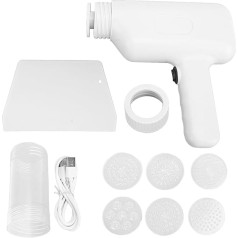 Pasta Machine, Electric Wireless Pasta Cooker for Household, Automatic Portable Hand Pasta Machine, Multifunctional Pasta Ram Machine for Household with 6 Pasta Shapes