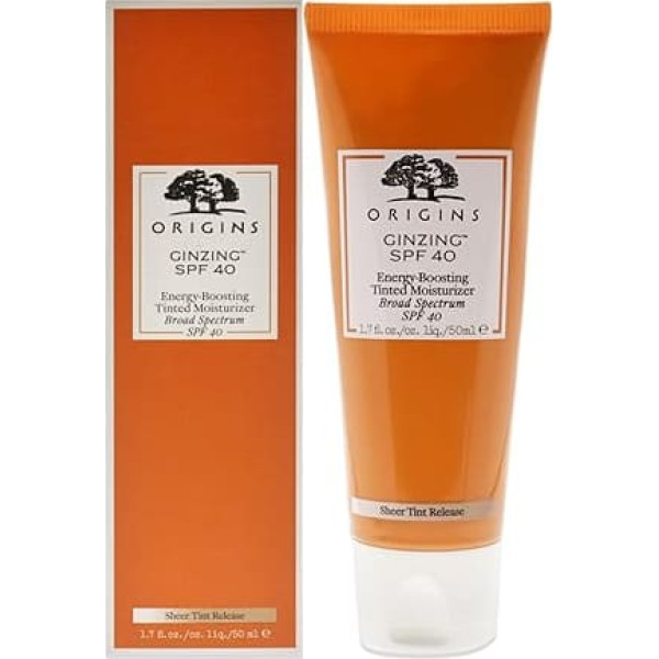 Origins Energy-Boosting Tinted Moisturiser SPF 40 50ml