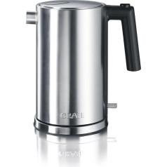 GRAEF WK 600 1.5L 2015W Stainless steel electric kettle WK 600, 1.5 L, Stainless steel, Lever, 2015 W, AC, 235 mm