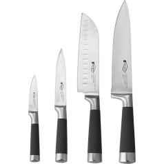 San Ignacio MasterPro Knife Set, Stainless Steel, Silver, 30 x 30 x 30 cm