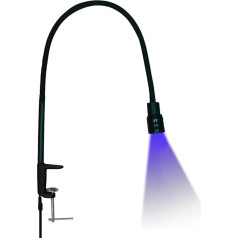 SUNGOOYUE Leichte UV -LED -LED Lampe mit Flexiblen Kuscheln Morsetto für eine Effiziente Wimpernerweiterung und Nägel, Tragbare UV Lampe für den Schönheitssalon (EU-Stecker 10W)