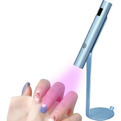 Gel Trockenlampe, Maniküre Gerät, Tragbar Wiederaufladbar Effizient Trockner Für Zu Hause Unterwegs Schnell Trocknen