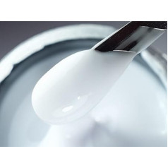 Slian Builder Gel for Gel Nails Milky White LUX – Self-Modelling Nail Gel UV Building Gel – Builder Gel for Perfect Nail Design in Studio Quality – Problem Nail UV Gel Builder Gel Content 50 ml