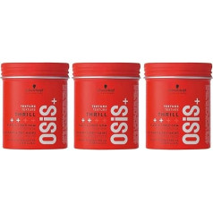Schwarzkopf Professional OSiS Thrill Hair Gum Elastic Fibre For Hair Styling Flexible Texture Options Shine Hair Definition Reducing Frizz And Flyaways Medium Hold 100 ml