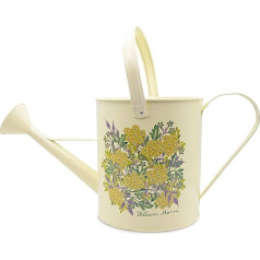 Watering Can - William Morris Jasmine Design Cream