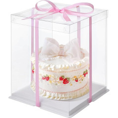 Warmiehomy Clear Cake Box 10