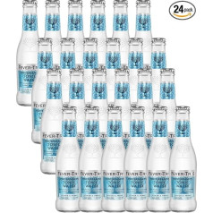 Fever-Tree Mediterranean Tonic MW Bottles Reusable Pack of 24 200 ml