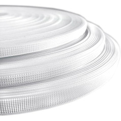 White 101 10mm Polyester Whales for Sewing Plastic Corset Sticks Crafts Sewing Accessories Dresses Bags 46m Roll