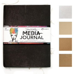 Ranger Dina Wakley Media Journal, Paper Multi-Colour, 26.3 x 20.1 x 2.9 cm