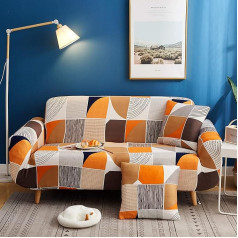SDINAZ Sofa Throws Sofa Cover 2 Seater Adjustable Elastic Stretch Couch Cover Sofa Cover Print Sofa Cover Protective Covers