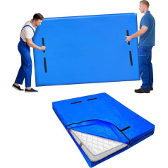 Mattress Cover for Moving and Storage, King Size Mattress Bags, Waterproof and Durable, Mattress Bag with 8 Handles and Strong Zipper, Reusable Cover and